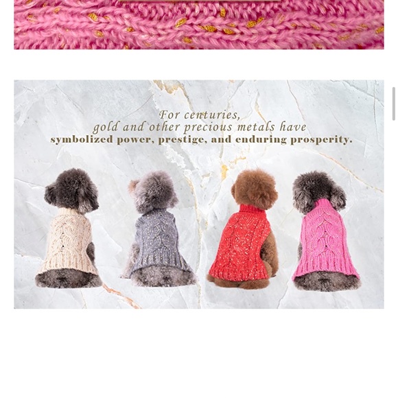 NEW Kyeese Dog Sweater, Small Breeds S 🐶💕 - Picture 8 of 13